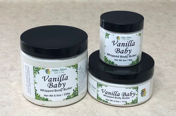 Vanilla Baby Whipped Body Butter - large