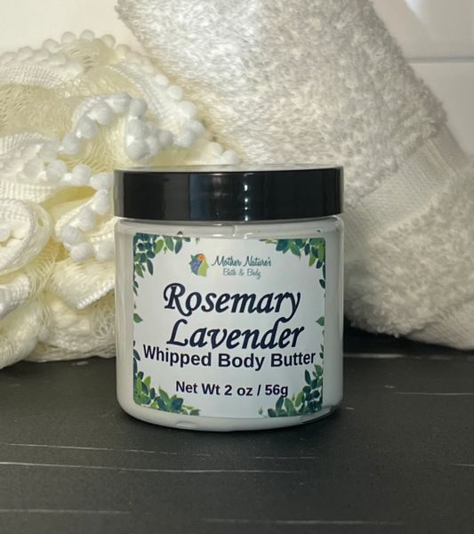 Rosemary Lavender Body Butter 2 oz (small)