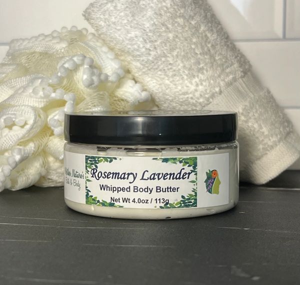 Rosemary Lavender Body Butter 4 oz (medium)