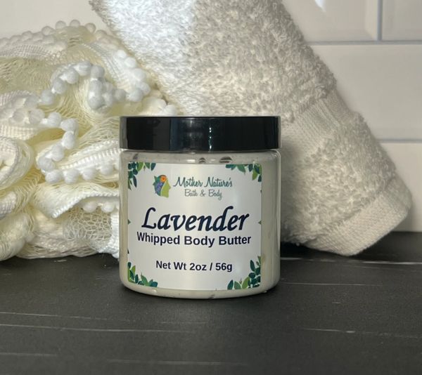 Lavender Whipped Body Butter - 2oz (small)