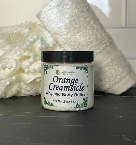 Orange Creamsicle Whipped Body Butter- 2oz (small)