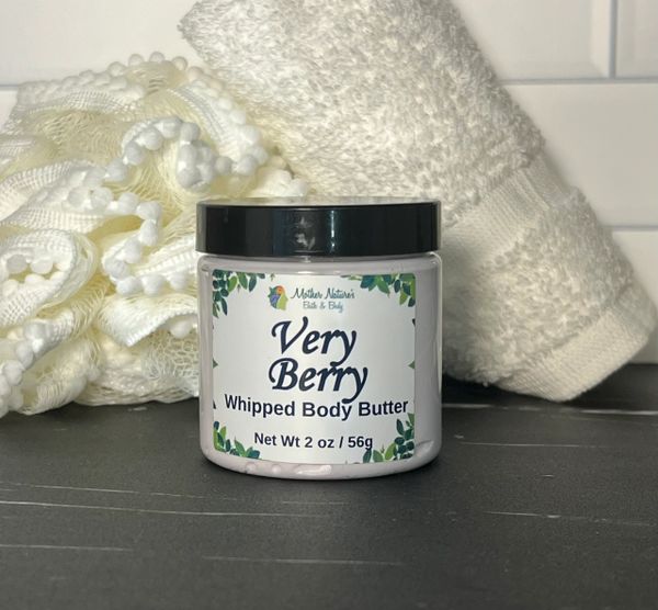 Very Berry Whipped Body Butter- small