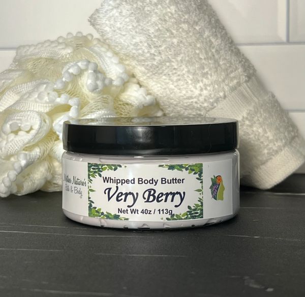 Very Berry Whipped Body Butter 4oz