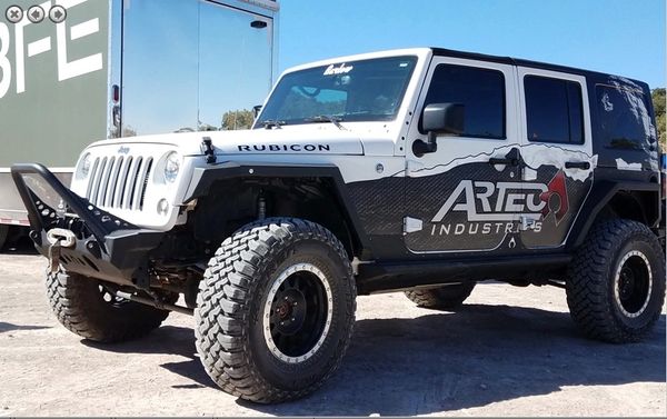 Artec NightHawk JK Fenders 2007-2017