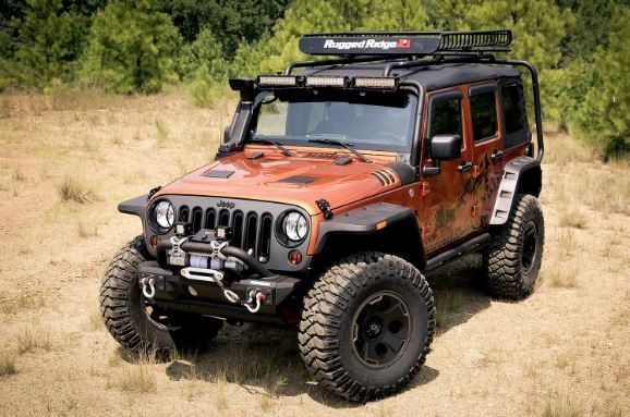 Hurricane Flat Fender Flare Kit; 07-18 Jeep Wrangler JK