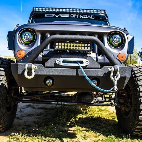 DV8 Offroad FS-15 HAMMER FORGED FRONT BUMPER Jeep Wrangler JK/JL/JT