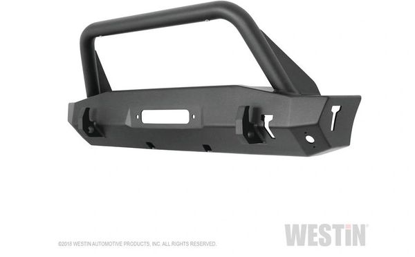 Westin STUBBY FRONT BUMPER W/BULL BAR Jeep JL/JT