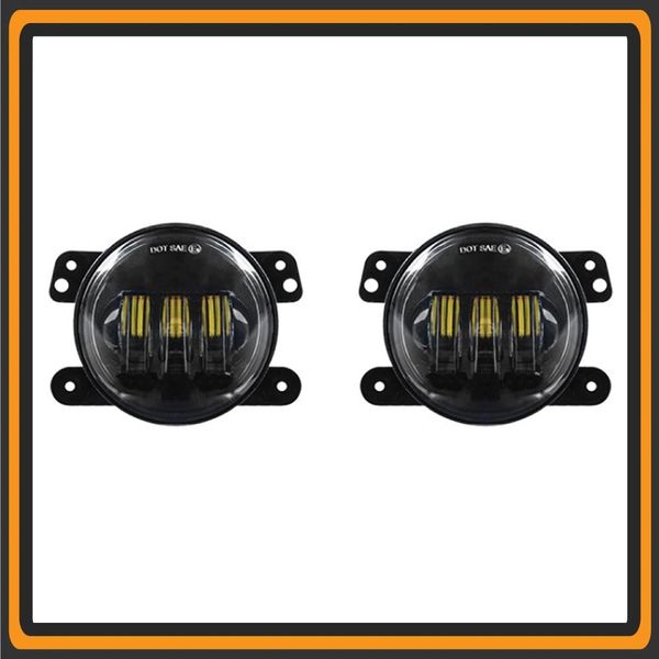 Quake 2018 + Jeep JL LED Fog Light – RGB QTE904