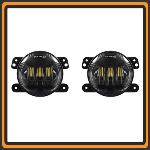 Quake 2018 + Jeep JL LED Fog Light – RGB QTE904