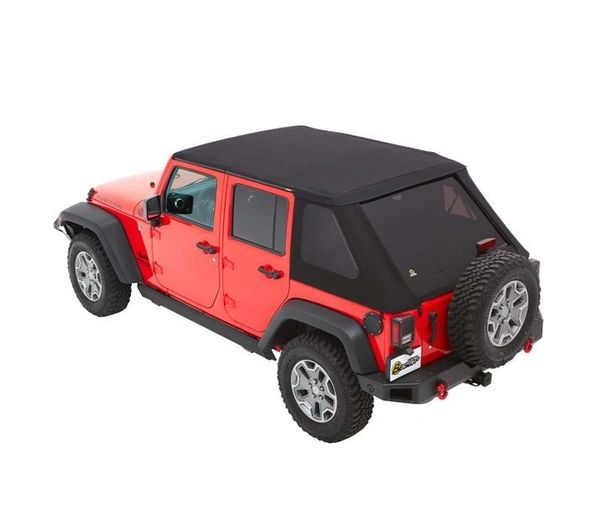 Bestop TREKTOP NX PLUS SOFT TOP 4DR Jeep Wrangler 07-1 8 JKU 56853-35