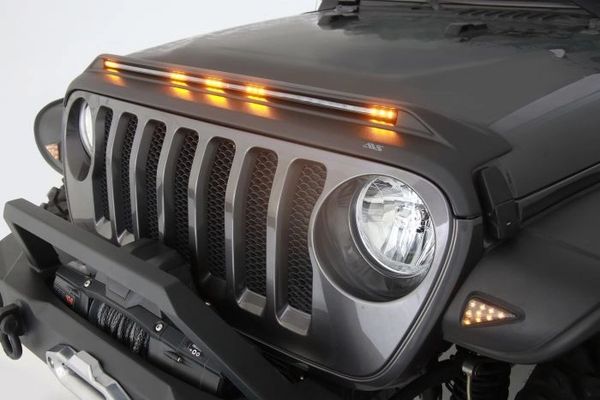 Auto Ventshade Aeroskin LightShield Hood Protector for Jeep Wrangler 753156 /753060