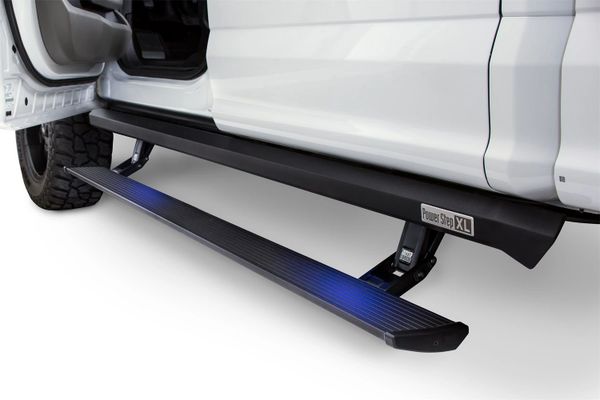 AMP Research Powerstep 77132-01A PowerStep XL Electric Running Boards for 2018-2019 Jeep Wrangler JL, 4-Door