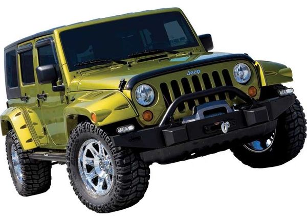 BUSHWACKER FRONT FLARES 07-18 WRANGLER JK 2DR/4DR 10045-02