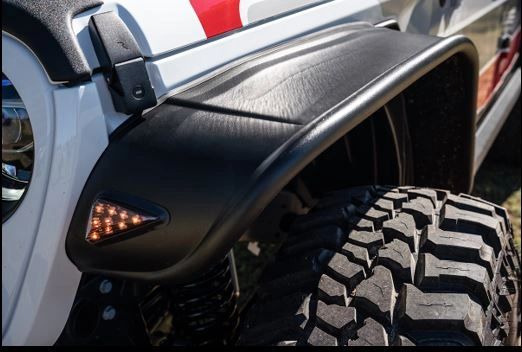 BUSHWACKER Fender Flares Front and rear 18-current Jeep Wrangler JL 10923-07 Gladiator JT 10928-07