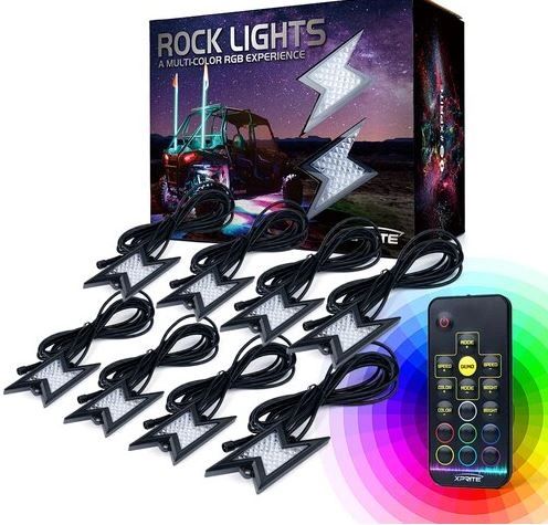 Z-Force Lightning Series Remote Control LED RGB Rock Lights