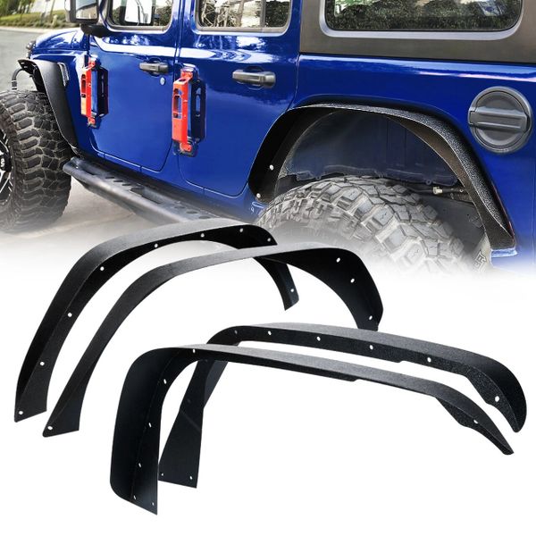 Grind Series Steel Fender Flare Kit Jeep Wrangler