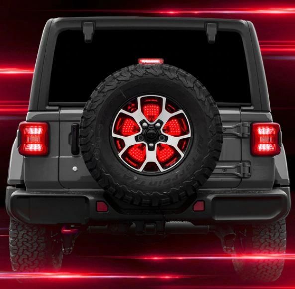XK Glow JEEP 5TH WHEEL LIGHT WITH SEQUENTIAL TURN / BRAKE / REVERSE XKGXK041019