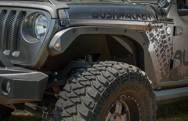 Bushwacker TRAIL ARMOR FENDER DELETE KIT FOR 18-21 JEEP WRANGLER 2-DR;4-DR 14096