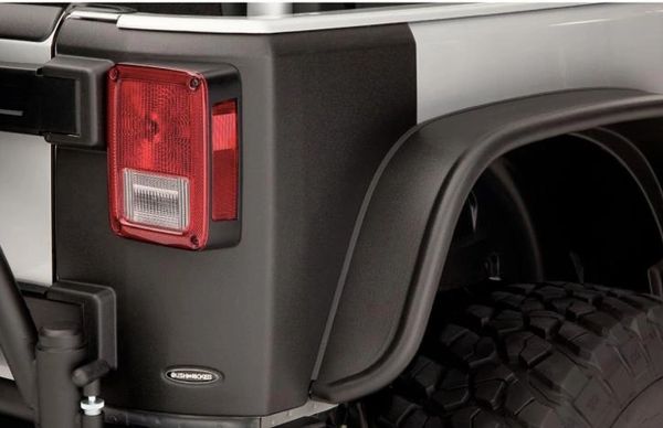 BUSHWACKER JEEP TRAIL ARMOR REAR CORNER Jeep Wrangler JK/JL 14084/ 14010