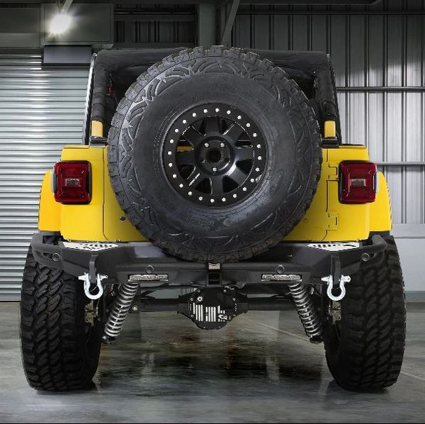 Smittybilt 77714 SRC Gen2 Rear Bumper for 18-21 Jeep Wrangler JL |  Performance Detailing and HP Parts & Jeep Accessories