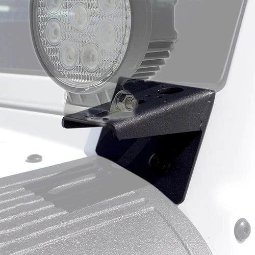 Windshield Hinge Lower Corner Pod Light Brackets for 2007-2018 Jeep Wrangler JK