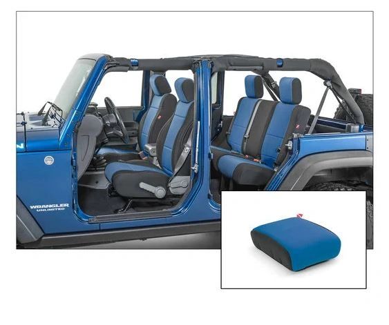 Diver Down Front and Rear Neoprene Seat Covers for 07-18 Wrangler Unlimited  JK | Performance Detailing and HP Parts & Jeep Accessories