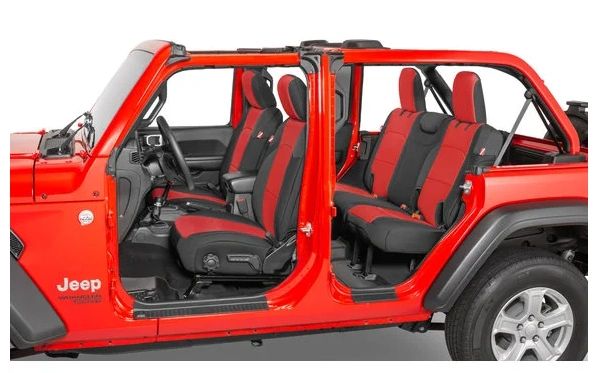 Jeep rear 2024 seat cover