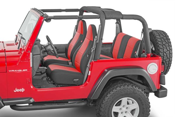 Diver Down Front and Rear Neoprene Seat Covers for Wrangler 97-06 Unlimited TJ