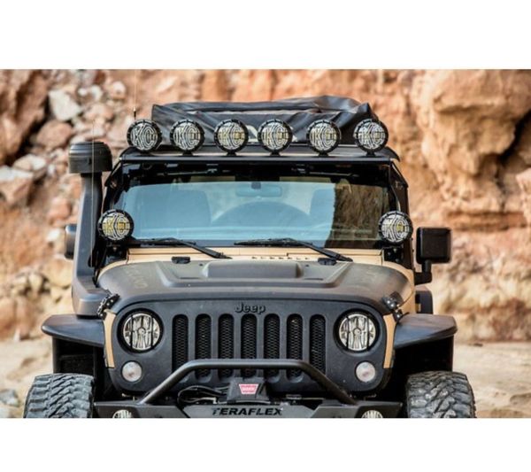 KC HiLiTES 50" Overhead Xross Bar Light Mount for 07-18 Jeep Wrangler JK
