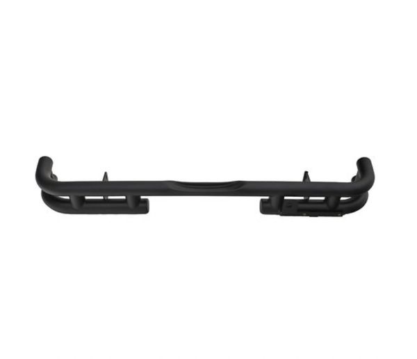 Rampage Products 8822 Rear Double Tubular Bumper in Black for 18-21 Jeep Wrangler JL