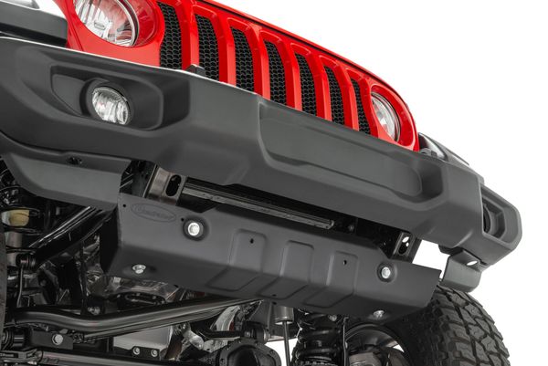 Quadratec Aluminum Modular Front Sway Bar Skid Plate for 18-21 Jeep Wrangler  JL and Gladiator JT  | Performance Detailing and HP Parts & Jeep  Accessories