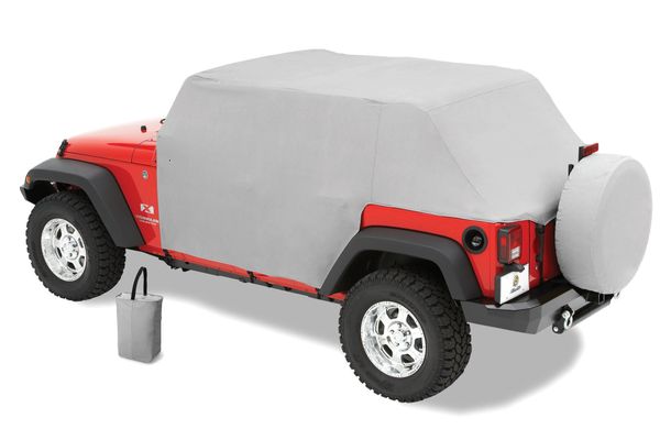 Pavement Ends 41731-09 Canopy Cover in Gray for 07-18 Jeep Wrangler Unlimited JK 4 Door