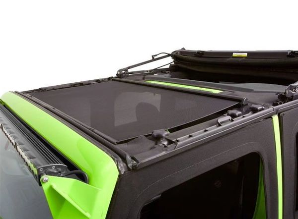 Bestop Retractable Sunshade sunscreen for 07-23 Jeep Wrangler JK/JL/JT