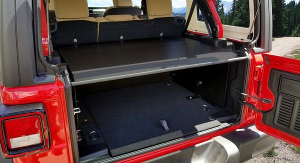 Tuffy Security Deck Enclosure Jeep Wrangler JKU/JLU