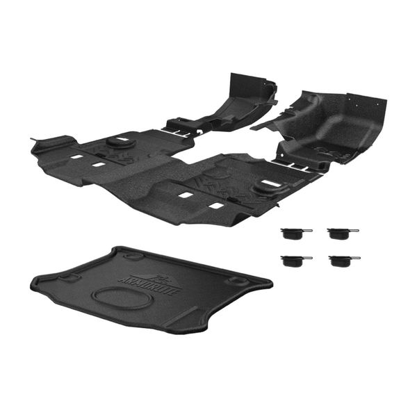 Armorlite Full Vehicle Flooring Kit in Mesa Smoke Jeep Wrangler JK/JKU