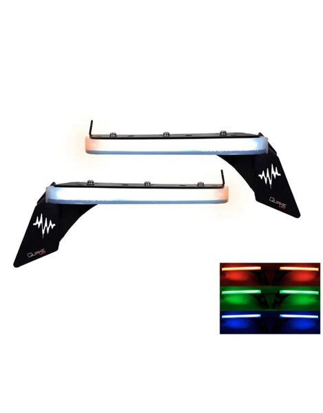 Jeep Wrangler JL/Gladiator JT Slim DRL Rubicon Fender Chop Kit with RGB and White