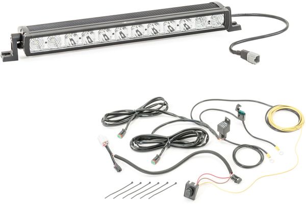 Quadratec Hi Performance 20" LED Combo Light Bar with Wiring Harness - 120w