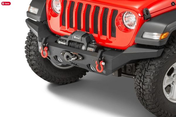 Rugged Ridge 11540.31 HD Full Width Front Bumper for 07-22 Jeep Wrangler JL, JK & Gladiator JT