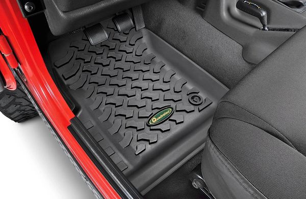 Quadratec Ultimate All Weather Floor Liners for 97-06 Jeep Wrangler TJ & Unlimited