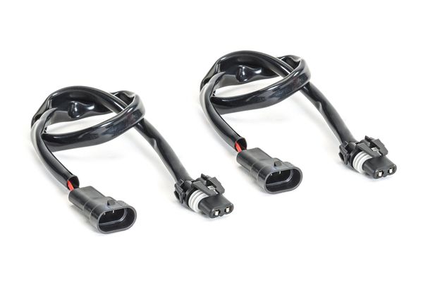 Quadratec 18" Fog Light Extension Harness for 10-22 Wrangler JL, JK Unlimited, & 20-22 Gladiator JT