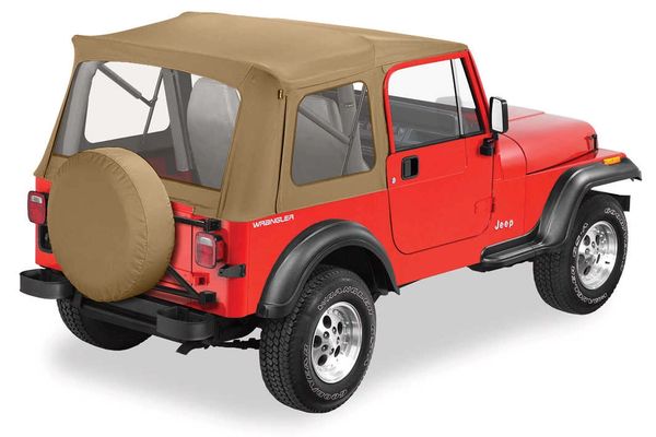 Bestop Supertop Soft Top for 76-95 Jeep CJ-7 & Wrangler YJ 51599
