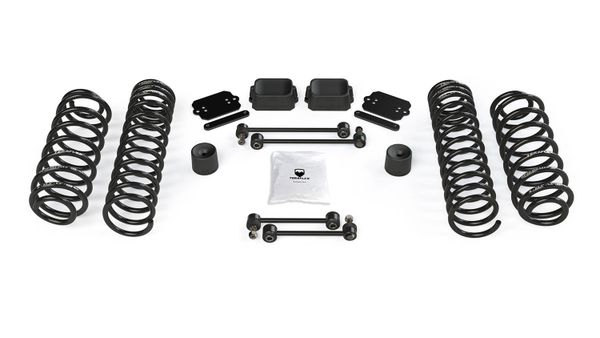 JL 4dr: 3.5″ Coil Spring Base Lift Kit & 9550 VSS Twin-Tube Shocks