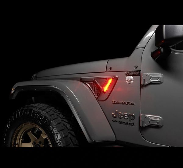 Oracle Lighting Sidetrack Fender LED Lighting System for 07-18 JK, 18-22 Jeep Wrangler JL & Gladiator JT