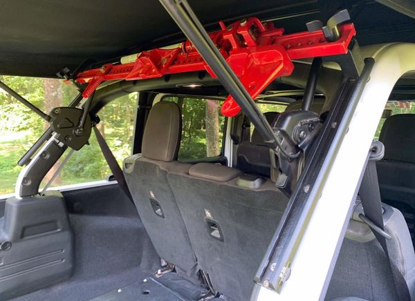 Hi-Lift TT-1000 Trail Trak Roll Cage Track Mounting System for 18-22 Jeep Wrangler JL Unlimited