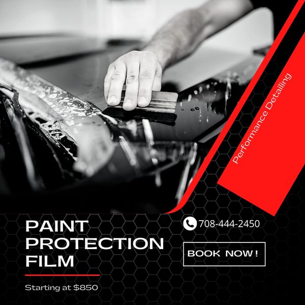 Performance Detailing & HP Paint Partial Protection Film Gift Certificate $1250