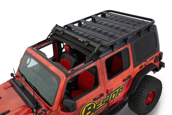 BESTOP HARDTOP ROOF RACK JEEP WRANGLER JLU 4147101