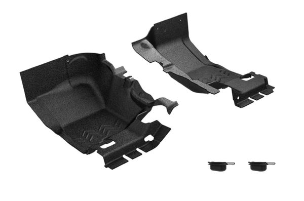 Armorlite B1006724BL Front Flooring Kits Front Pair in Mesa Smoke for 11-18 Wrangler JK 2 Door