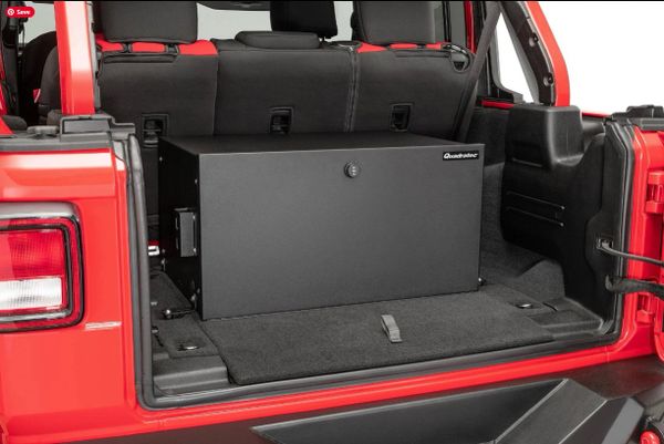 Lost Canyon ROVE-SEC-1 Trail and Tool Security Storage Box for 07-23 Jeep Wrangler JK & JL Unlimited 4-Door
