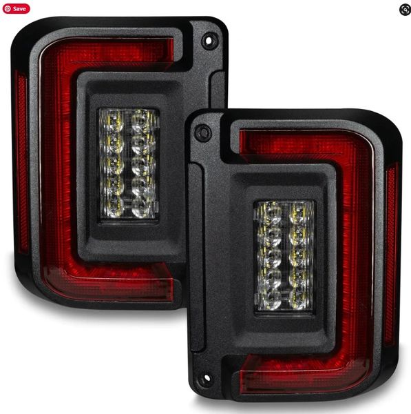 ORACLE LIGHTING FLUSH MOUNT LED TAIL LIGHTS FOR JEEP WRANGLER JK 5891-504