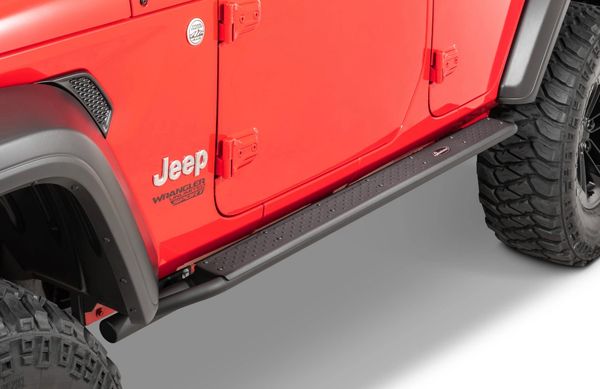 Quadratec Brute Strength Side Steps for 18-23 Jeep Wrangler Unlimited JL 4-Door